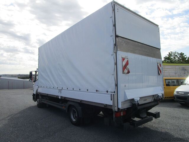 Verhollinen pakettiauto MERCEDES-BENZ Atego 818L *6,10m+LBW+KLIMA+AHK+1-Hand*