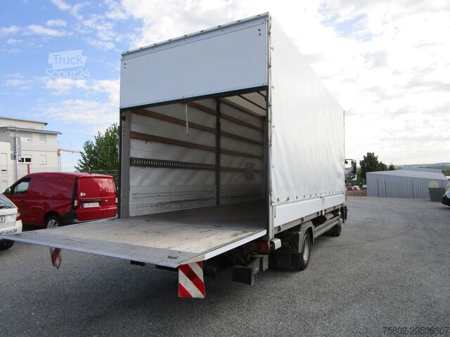 Verhollinen pakettiauto MERCEDES-BENZ Atego 818L *6,10m+LBW+KLIMA+AHK+1-Hand*