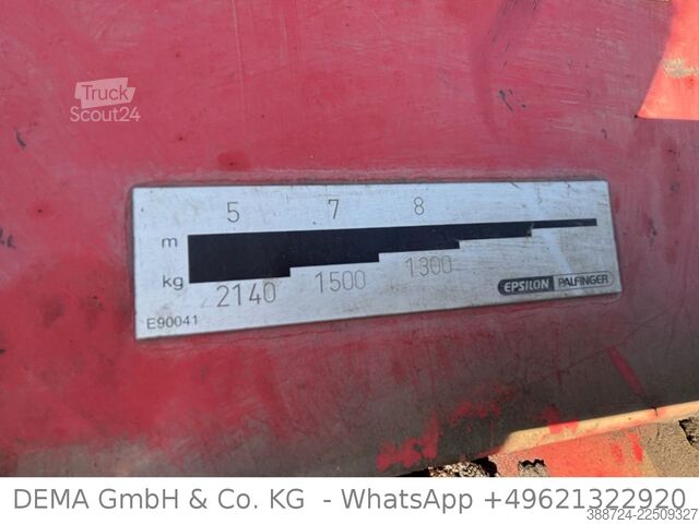 Driezijdige kipper MAN TGS 26.400*Meiller*Palfinger Kran*6x4*Klima*TÜV*