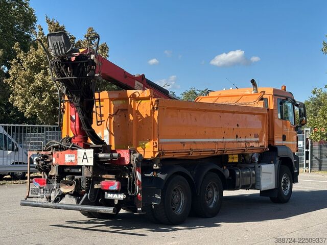 Autolaadkraan MAN TGS 26.400*Meiller*Palfinger Kran*6x4*Klima*TÜV*