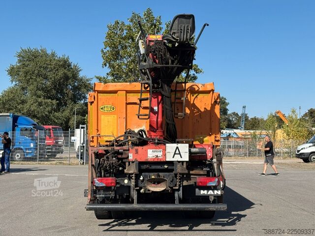 Autolaadkraan MAN TGS 26.400*Meiller*Palfinger Kran*6x4*Klima*TÜV*