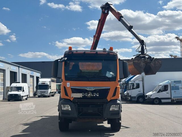 Autolaadkraan MAN TGS 26.400*Meiller*Palfinger Kran*6x4*Klima*TÜV*