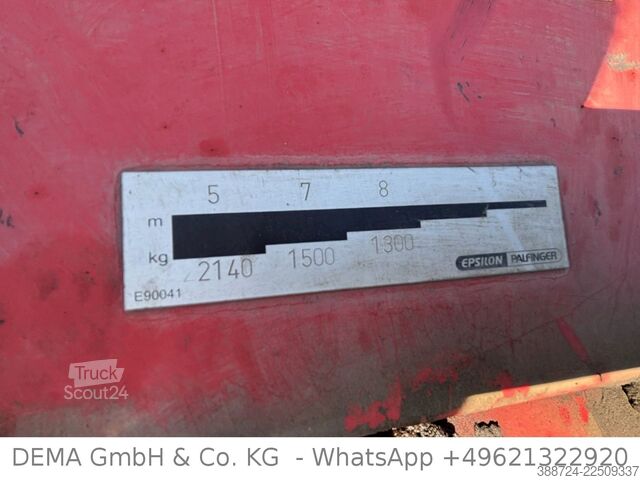 Autolaadkraan MAN TGS 26.400*Meiller*Palfinger Kran*6x4*Klima*TÜV*