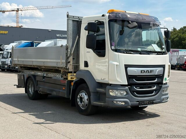 Tre-sidet tipbil DAF LF 290**3 Seiten Kipper*Rampen*Klima*AHK*
