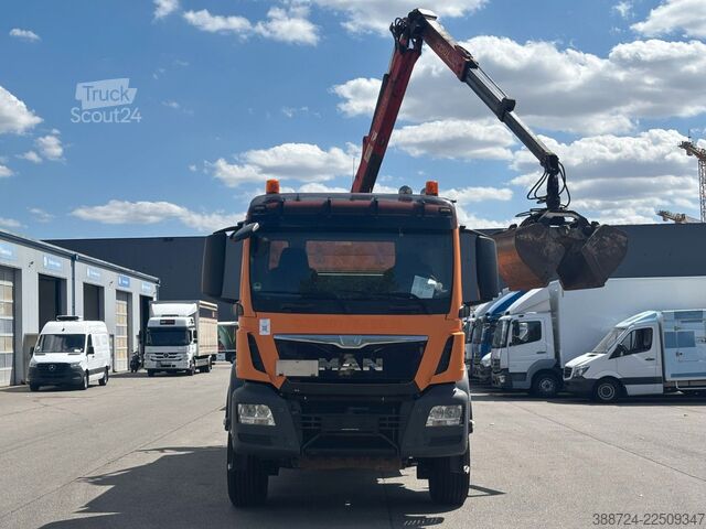 Kiepwagen MAN TGS 26.400*Meiller*Palfinger Kran*6x4*Klima*TÜV*