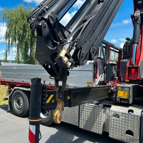 Kiepwagen MAN TGS 28.480 6x4-4 ALLRAD KRAN 19m SEILWINDE Wechs