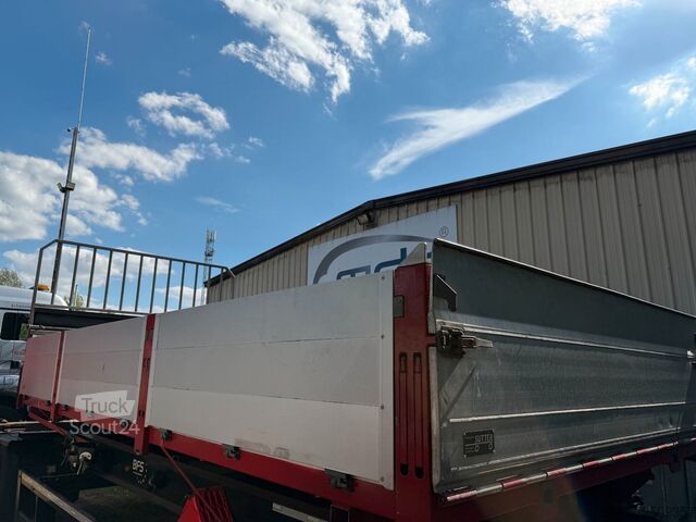 Driezijdige kipper MAN TGS 28.480 6x4-4 ALLRAD KRAN 19m SEILWINDE Wechs