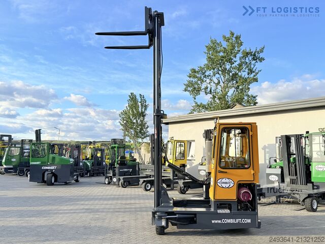 Stivuitor cu patru direcții Combilift C3000 GAS DUPLEX 4500 FREE LIFT CABIN