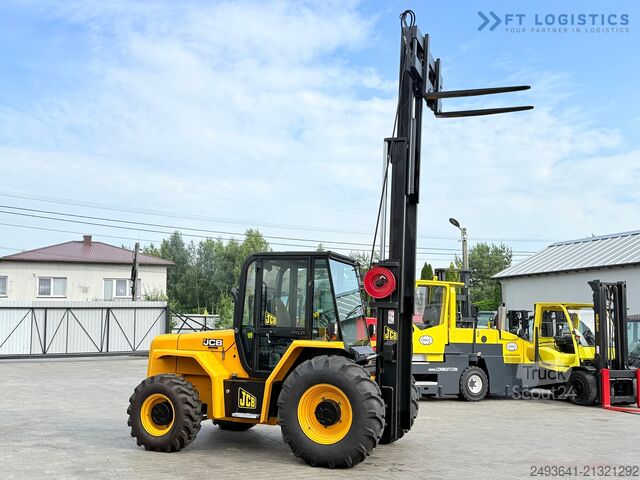 Wózek widłowy terenowy JCB 940 / TRIPLEX 4500 / FREE-LIFT NEW TIRES