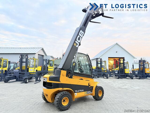 ładowarka teleskopowa JCB TLT 35D 4X4 CABIN POSITIONER NEW TIRES