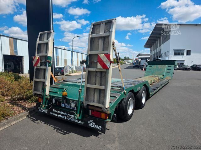Χαμηλός φορτωτής Ebert TLS 36 ST Forst-Maschinen-Tieflader