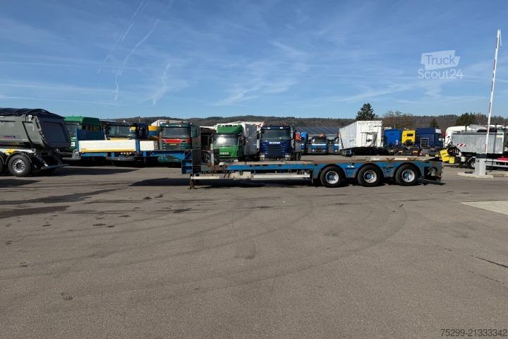 Žemagrindė puspriekabė Doll S3H Lenk & Tele 6.5