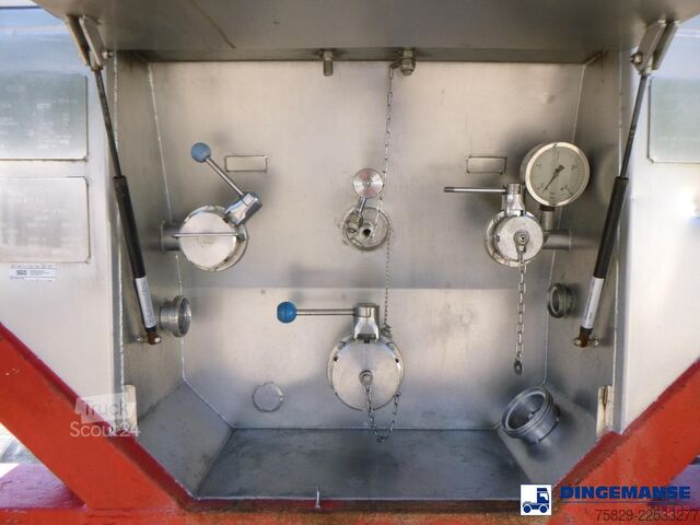 танк контейнер Holvrieka Food tank container inox 30.7 m3 / 1 comp / 30 ft