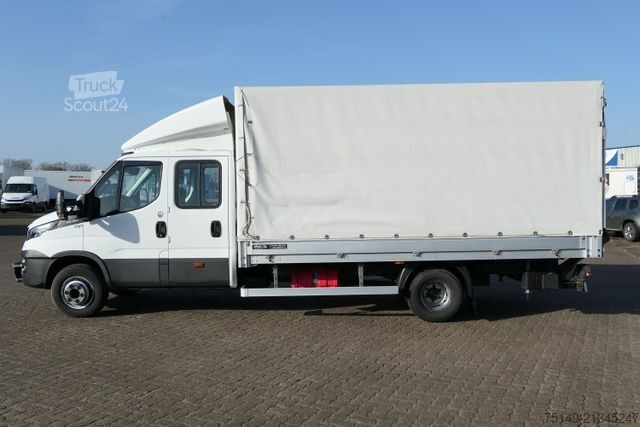 Tentinė furgonė IVECO 70C18HD Daily 4x2, 4.600mm lang, 89tkm, DOKA
