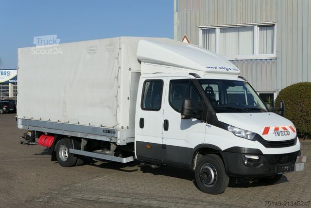 Tentinė furgonė IVECO 70C18HD Daily 4x2, 4.600mm lang, 89tkm, DOKA