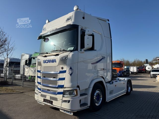 Standard SZM SCANIA S500 /Retarder/Leder/Alu/Navi/Standklima/LED