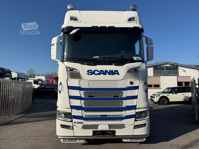 Standard SZM SCANIA S500 /Retarder/Leder/Alu/Navi/Standklima/LED