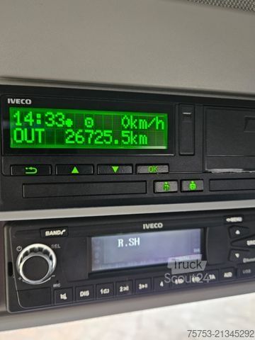 Třístranný sklápěč IVECO 160E32 /4x2/ Kipper nur 27.000km, AHK mit Hydr.