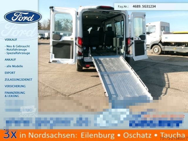Minibus FORD e-Transit 425 L3H2 Trend KMP Bi-Xenon Rampe