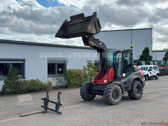 Radlader MECALAC AS 900 4x4 Gabel Greifschaufel