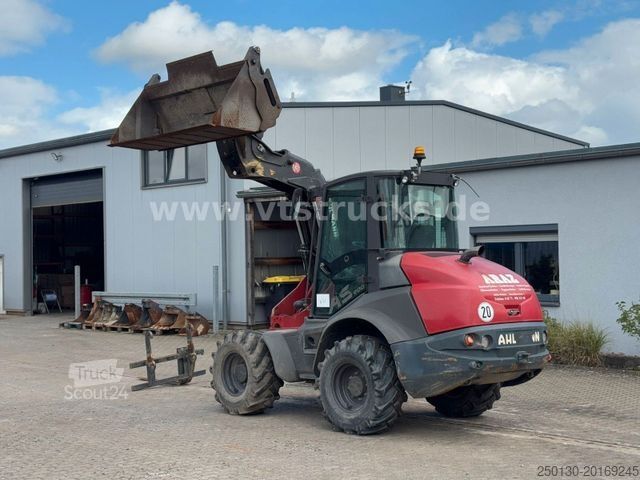 Wiellader MECALAC AS 900 4x4 Gabel Greifschaufel