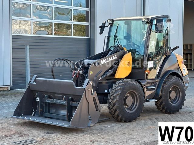 Wiellader MECALAC AS 750 Gabel + Schaufel Schwenklader NEU