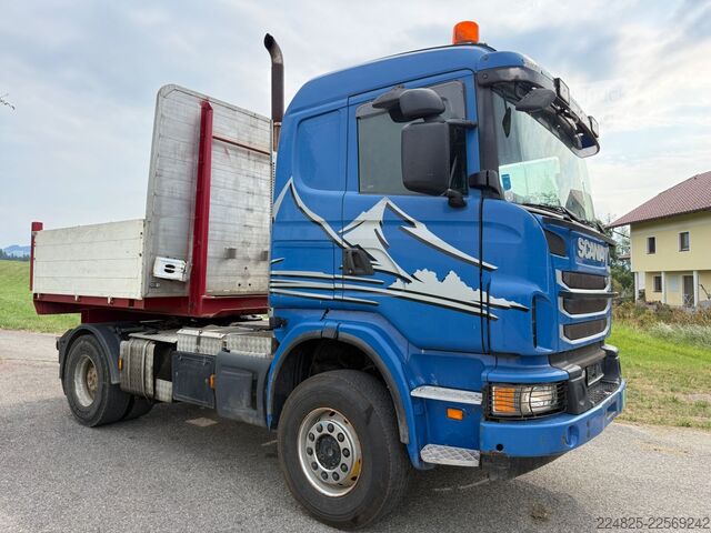 Standarta vilcējs SCANIA G440 4X4 ALLRAD *EURO 5 * BJ12 PLATEAU