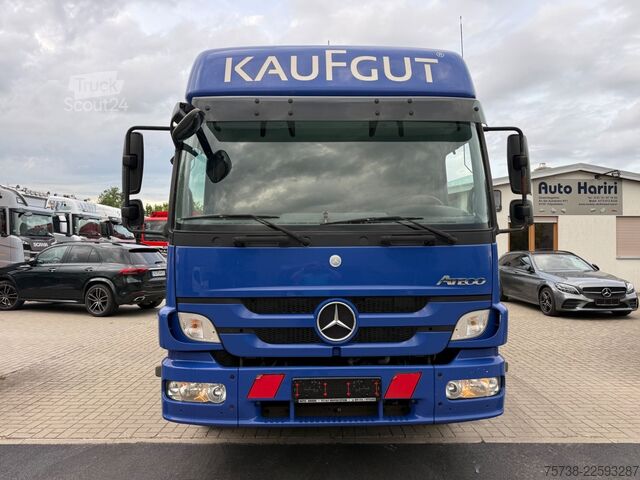 Samochód ciężarowy typu furgon MERCEDES-BENZ Atego 1229 L Koffer+LBW/L-Haus/Klima/Schalter