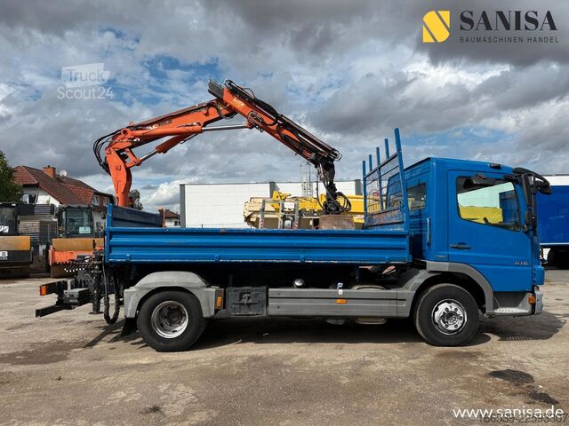 شاحنة نقل بثلاثة اتجاهات MERCEDES-BENZ Atego 818/918/MEILLER 3.S-Kipper/TEREX 65.2-A2L
