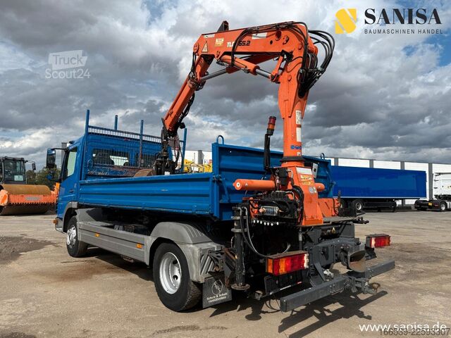 شاحنة نقل بثلاثة اتجاهات MERCEDES-BENZ Atego 818/918/MEILLER 3.S-Kipper/TEREX 65.2-A2L