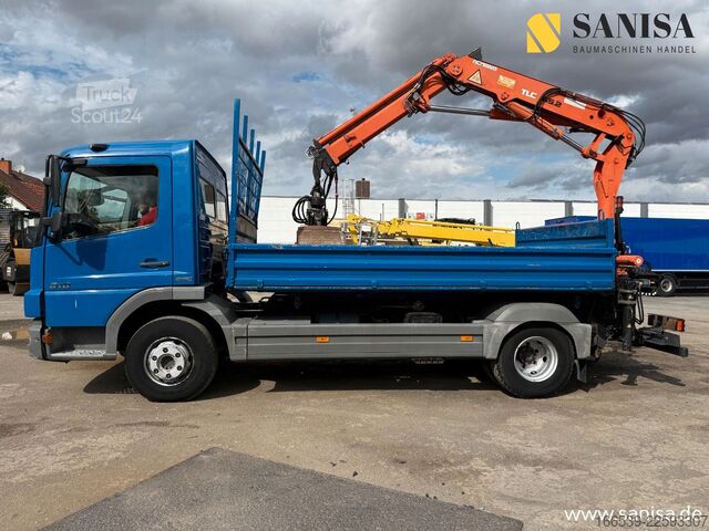 شاحنة نقل بثلاثة اتجاهات MERCEDES-BENZ Atego 818/918/MEILLER 3.S-Kipper/TEREX 65.2-A2L
