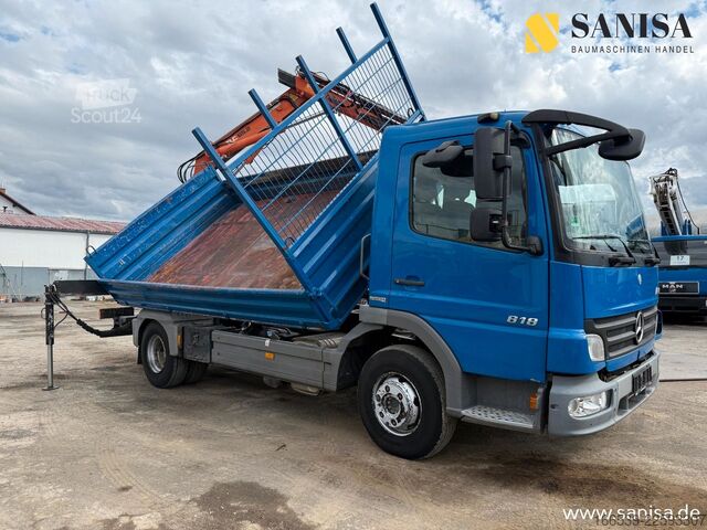 شاحنة نقل بثلاثة اتجاهات MERCEDES-BENZ Atego 818/918/MEILLER 3.S-Kipper/TEREX 65.2-A2L