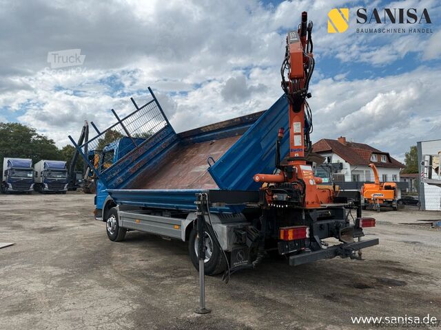 شاحنة نقل بثلاثة اتجاهات MERCEDES-BENZ Atego 818/918/MEILLER 3.S-Kipper/TEREX 65.2-A2L