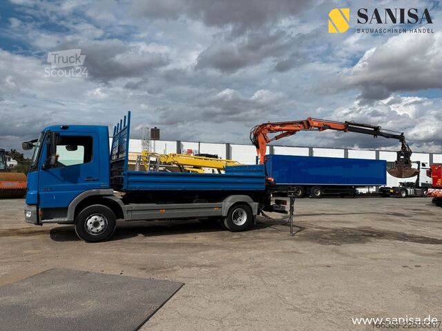 شاحنة نقل بثلاثة اتجاهات MERCEDES-BENZ Atego 818/918/MEILLER 3.S-Kipper/TEREX 65.2-A2L