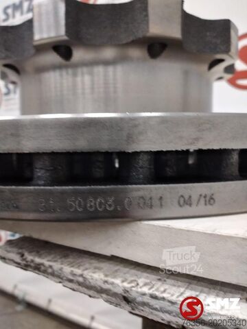 Zavorni disk Man Occ remschijf achter MAN TGA TGS TGX 81508030041