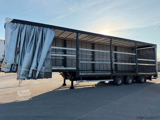 Låglastarsläpvagn  Wiese Gabel Stapler Transport Tieflader WINDE