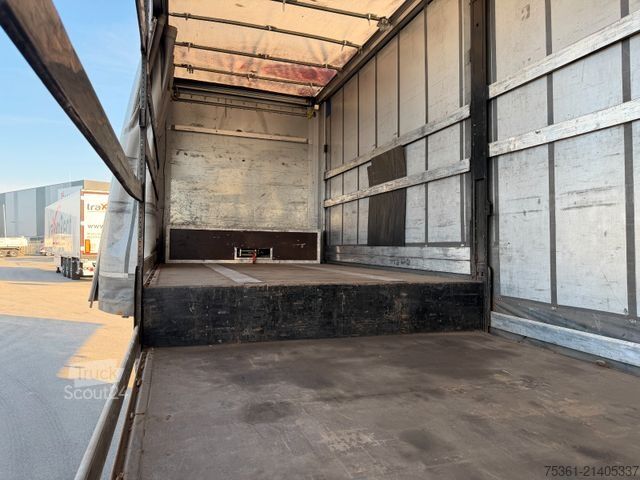 Låglastarsläpvagn  Wiese Gabel Stapler Transport Tieflader WINDE