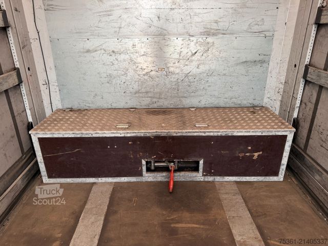 Låglastarsläpvagn  Wiese Gabel Stapler Transport Tieflader WINDE