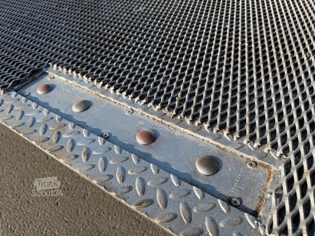 Låglastarsläpvagn  Wiese Gabel Stapler Transport Tieflader WINDE