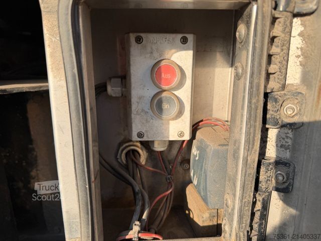 Låglastarsläpvagn  Wiese Gabel Stapler Transport Tieflader WINDE