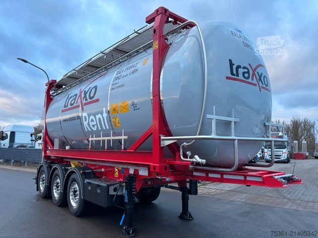 Tankoplegger LAG 20 FT ADR Chassis & 35m³ SWAP L4BH / MIETE