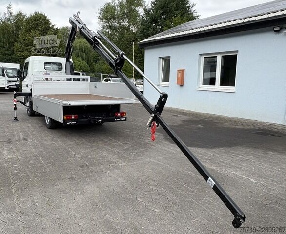 Фургон с краном на шасси грузовика Fuso 3S15 Alu Pritsche 2.80m Ladekran Funk! sofort verfügbar!