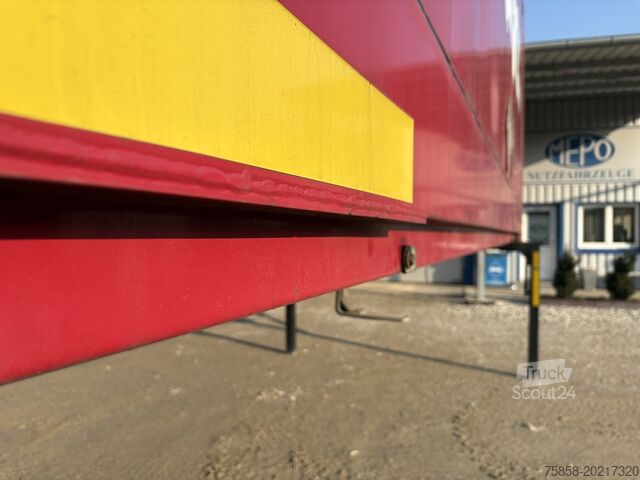Wechselbrücke mit Kofferaufbau Krone 7,45m Wechselkoffer mit Türen