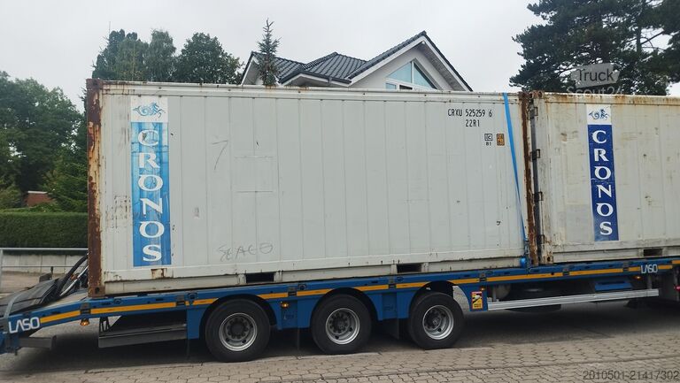 Conteneur d'expédition 20 Fuß, 6 m, Kühlcontainer, Kühlanlage Kühlzelle, Vollfunktionsfähig, -25 Grad