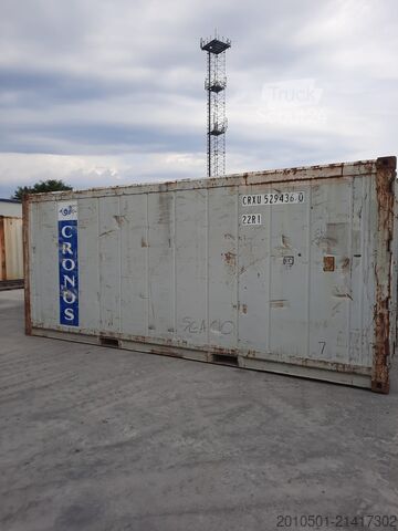 Conteneur d'expédition 20 Fuß, 6 m, Kühlcontainer, Kühlanlage Kühlzelle, Vollfunktionsfähig, -25 Grad