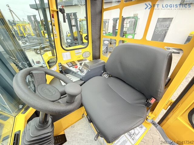 Stivuitor cu patru direcții Combilift C4000 GAS DUPLEX 4600 FREE-LIFT CABIN