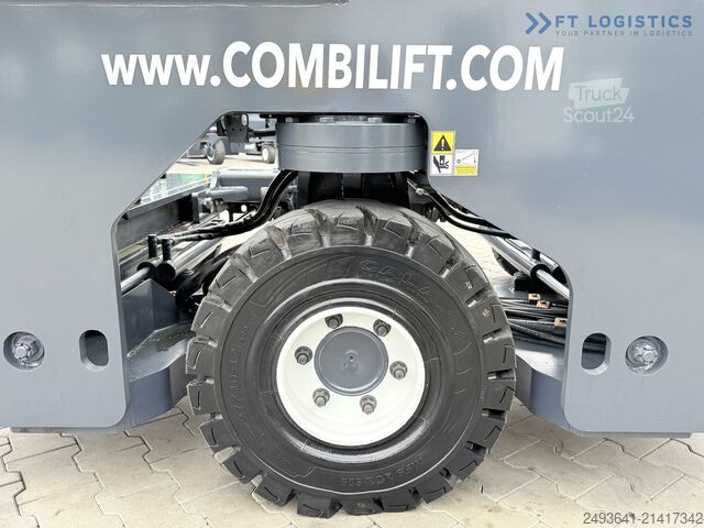 Stivuitor cu patru direcții Combilift C4000 GAS DUPLEX 4600 FREE-LIFT CABIN