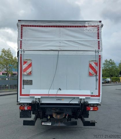 Kassevogn MERCEDES-BENZ Atego 12-24 Koffer- Blatt/Luft - LBW- Klima