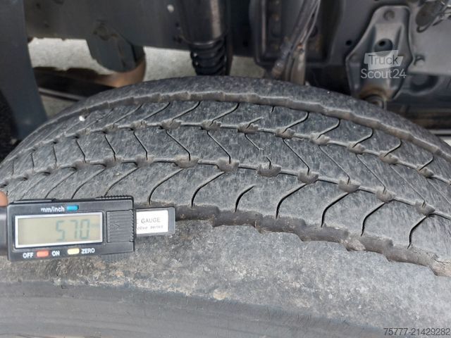 Kassevogn MERCEDES-BENZ Atego 12-24 Koffer- Blatt/Luft - LBW- Klima