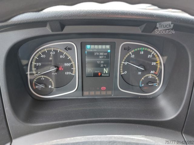 Kassevogn MERCEDES-BENZ Atego 12-24 Koffer- Blatt/Luft - LBW- Klima